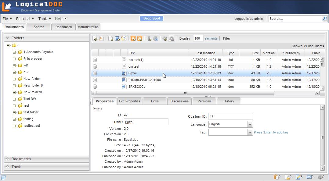 Document Management Lösung LogicalDOC